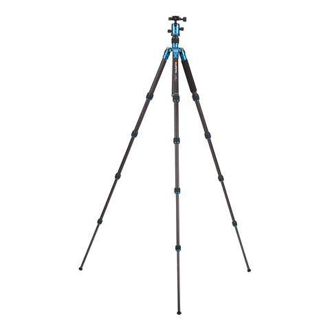 RoadTrip Carbon Fiber Travel Tripod Kit (Blue) Image 1