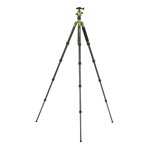 RoadTrip Carbon Fiber Travel Tripod Kit (Green) Image 1