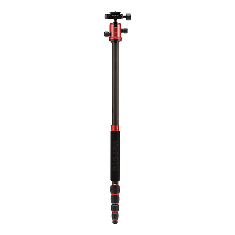 RoadTrip Carbon Fiber Travel Tripod Kit (Red) Image 3