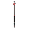 RoadTrip Carbon Fiber Travel Tripod Kit (Red) Thumbnail 3