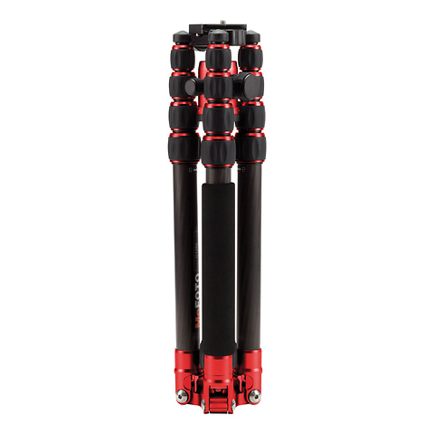 RoadTrip Carbon Fiber Travel Tripod Kit (Red) Image 2