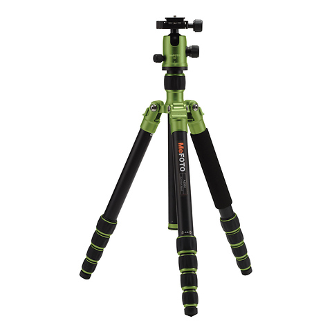 GlobeTrotter Aluminum Travel Tripod Kit (Green) Image 0