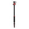 GlobeTrotter Aluminum Travel Tripod Kit (Red) Thumbnail 3