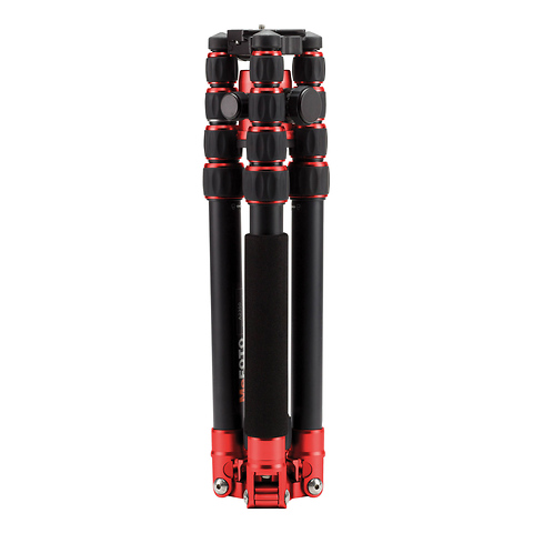 GlobeTrotter Aluminum Travel Tripod Kit (Red) Image 2