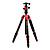 GlobeTrotter Carbon Fiber Travel Tripod Kit (Red)