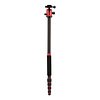 GlobeTrotter Carbon Fiber Travel Tripod Kit (Red) Thumbnail 4