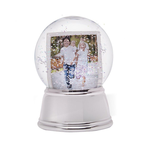 Sphere Photo Globe with Chrome Base Image 0