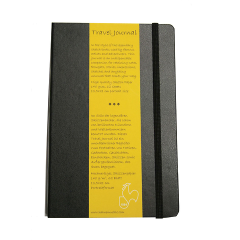 3.5 x 5.5 In. Travel Journal (Landscape, 62 Sheets) Image 0