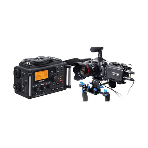 TASCAM DR-60DmkII 4-track Portable Recorder for DSLR Video Production