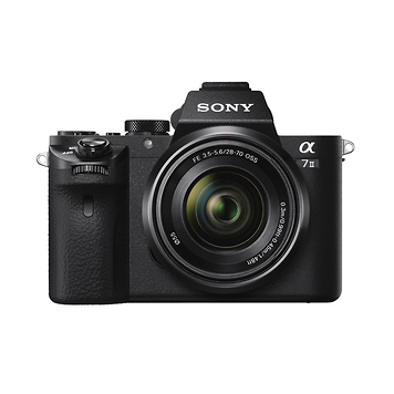 Alpha a7II Mirrorless Digital Camera with FE 28-70mm f/3.5-5.6 OSS Lens and FE 35mm f/1.8 Lens