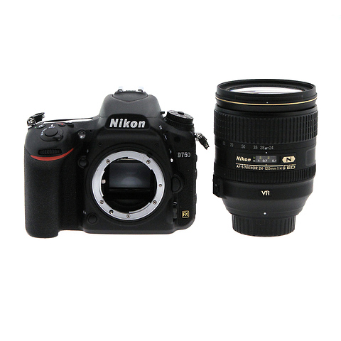 D750 Digital SLR Camera & NIKKOR 24-120mm f/4.0G Lens - Open Box Image 2