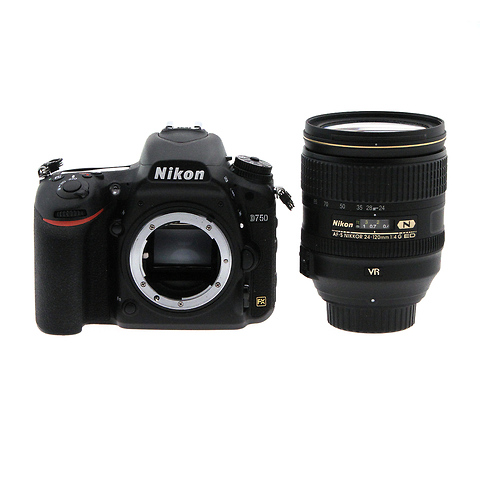 D750 Digital SLR Camera & NIKKOR 24-120mm f/4.0G Lens - Open Box Image 2
