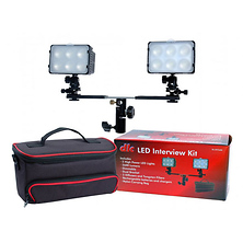 LED 2-Light Interview Kit with Case Image 0