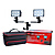 LED 2-Light Interview Kit with Case