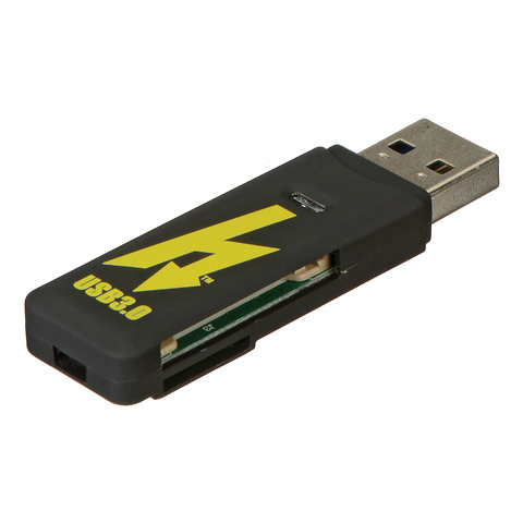 Compact USB 3.0 SD & microSD Card Reader - FREE with Qualifying Purchase Image 0