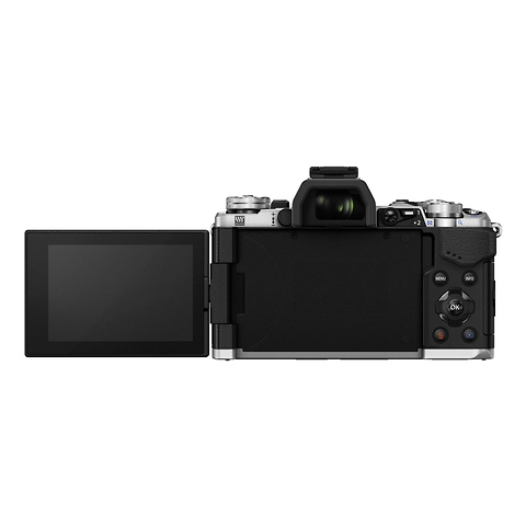 OM-D E-M5 Mark II Micro Four Thirds Digital Body Silver (Open Box) Image 5