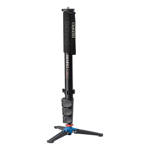 A48FD Series 4 Aluminum Monopod with 3-Leg Locking Base Image 0