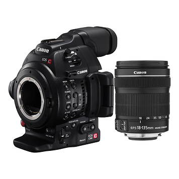 EOS C100 Mark II Cinema EOS Camera with EF-S 18-135mm IS STM Lens