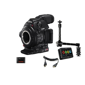EOS C100 Mark II Cinema EOS Camera and Atomos Ninja 2 Kit