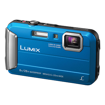 Lumix DMC-TS30 Digital Camera (Blue)