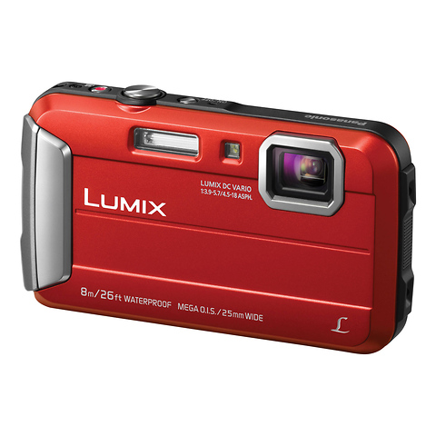 Lumix DMC-TS30 Digital Camera (Red) Image 0