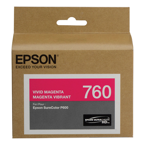 T760 Vivid Magenta Ultrachrome HD Ink Cartridge Image 0