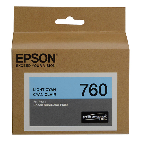 T760 Light Cyan Ultrachrome HD Ink Cartridge Image 0