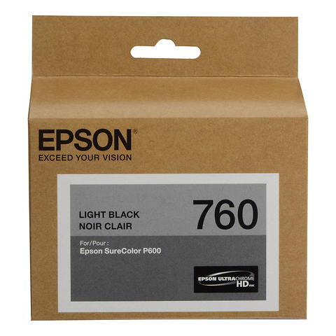 T760 Light Black Ultrachrome HD Ink Cartridge Image 0