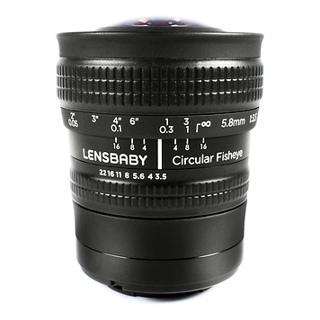 5.8mm f/3.5 Circular Fisheye Lens for Sony E