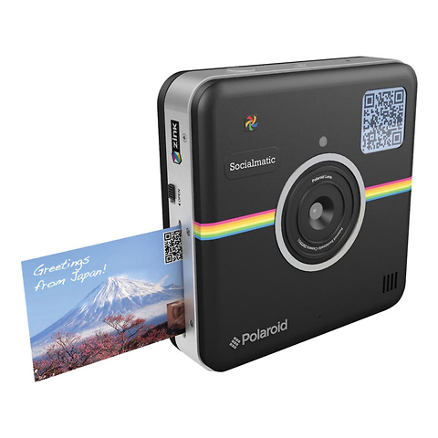 Socialmatic Instant Digital Camera (Black) Image 0