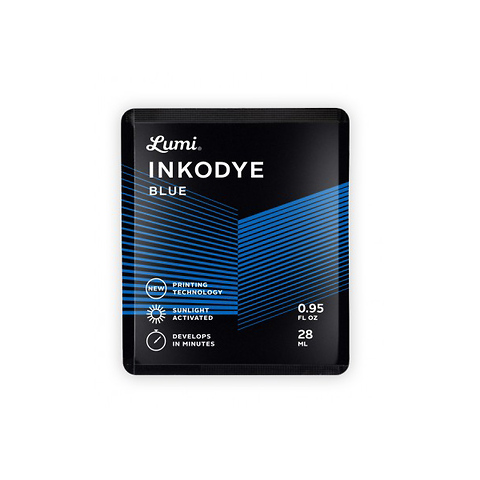 Inkodye Snap Pack .95oz Light Sensitive Dye (Blue) Image 0