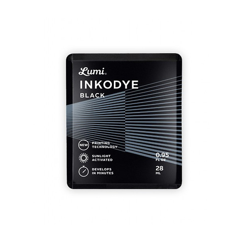 Inkodye Snap Pack .95oz Light Sensitive Dye (Black) Image 0