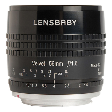Velvet 56mm f/1.6 Lens for Sony E (Black)