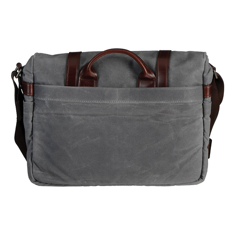 The Brixton Camera/Laptop Messenger Bag (Smoke) Image 1