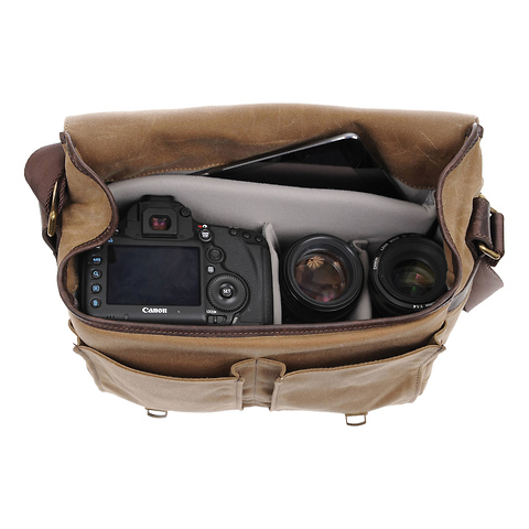 The Prince Street Camera Messenger Bag (Field Tan) Image 4