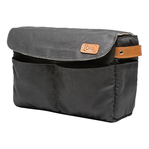 The Roma Camera Insert and Bag Organizer (Black) Image 0