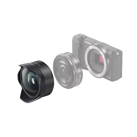 VCL-ECF2 Fisheye Converter - Black Image 1