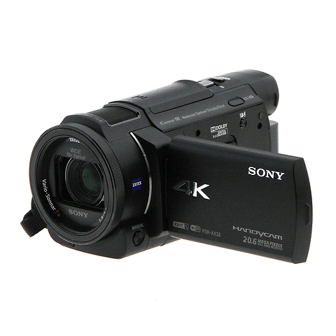 FDR-AX33 4K Ultra HD Handycam Camcorder (Open Box) Image 0