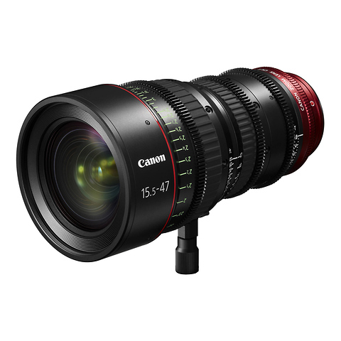 PL-Mount CN-E 15.5-47mm f/2.8 L SP/MOD Digital Cinema Zoom Lens with EF-Mount Conversion Parts Image 0