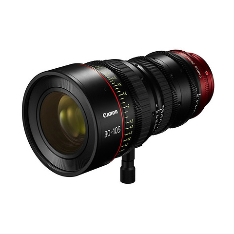 PL-Mount CN-E 30-105mm f/2.8 L SP/MOD Digital Cinema Zoom Lens with EF-Mount Conversion Parts Image 2