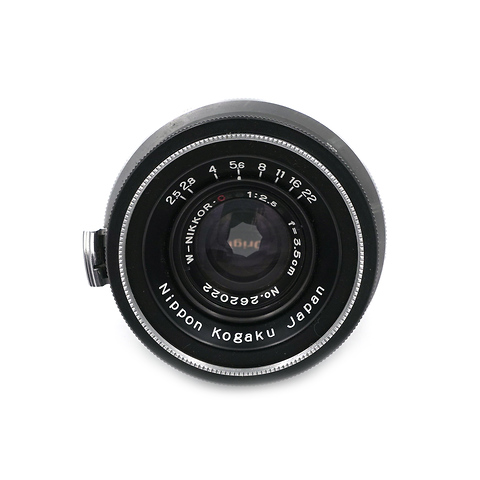 W-NIKKOR C 3.5cm f/2.5 (35mm f/2.5) Lens - Pre-Owned Image 0