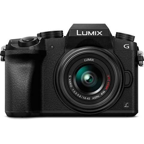Lumix DMC-G7 Mirrorless Micro Four Thirds Digital Camera with 14-42mm Lens (Black) Image 1