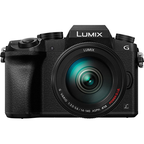 Lumix DMC-G7 Mirrorless Micro Four Thirds Digital Camera with 14-140mm Lens (Black) Image 1
