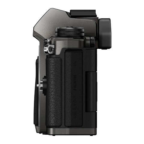 OM-D E-M5 Mark II LE Micro 4/3s Camera Body Titanium (Open Box) Image 1