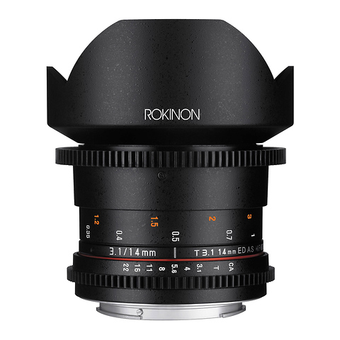 14mm T3.1 Cine DS Lens for Sony E-Mount Image 2