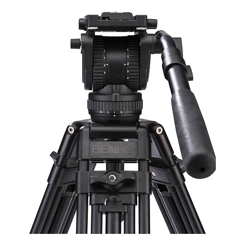 BV8 Twin Leg Aluminum Tripod Kit Image 3