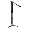 A38FDS2 Series 3 Aluminum Monopod with 3-Leg Locking Base and S2 Video Head Thumbnail 0