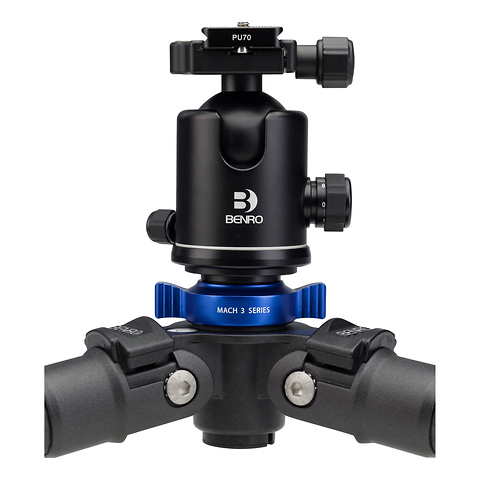TMA28AB2 Series 2 Mach3 Aluminum Tripod with B2 Ball Head Image 5