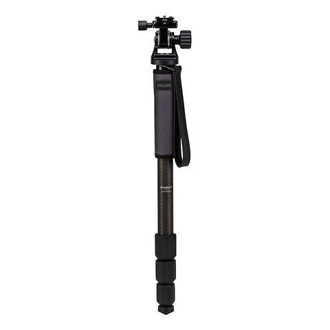 GIM304LTH2 Grand Stealth Series 3 Carbon Fiber Monopod Kit with TH2 Tilt Head Image 0