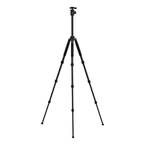 GTT104M1 Grand Turismo Series 1 Stealth Carbon Fiber Tripod with BHM1 Ball Head Image 2